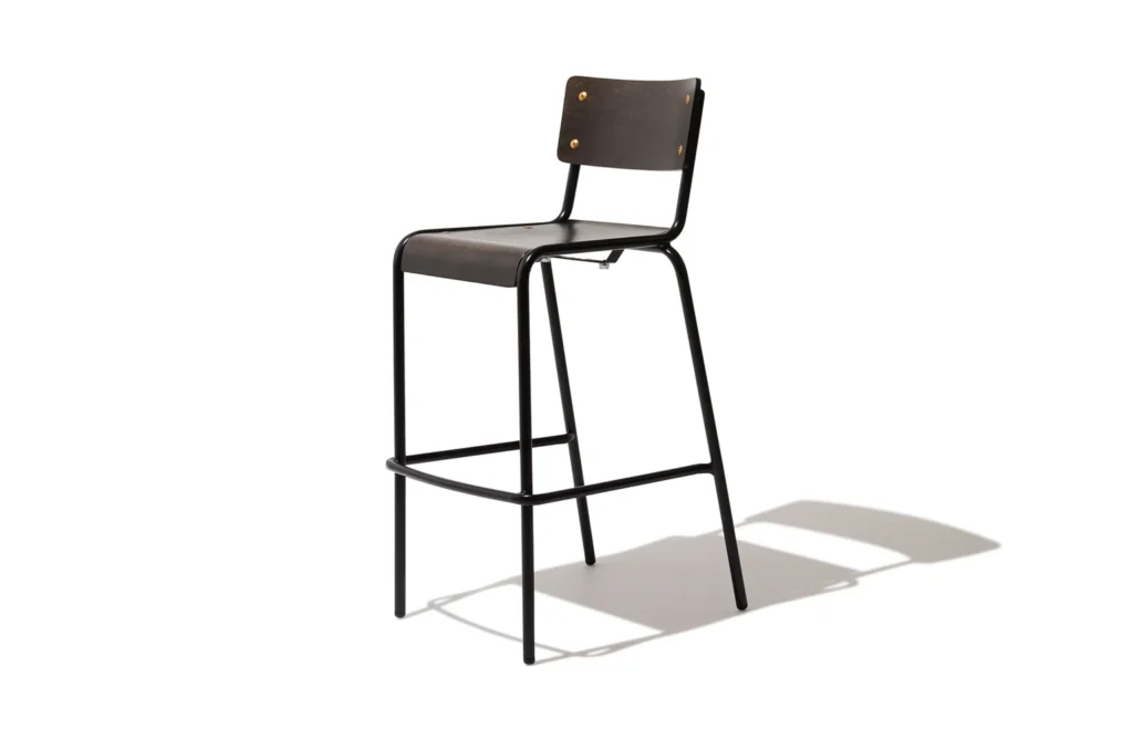 agape barstool matt black 01