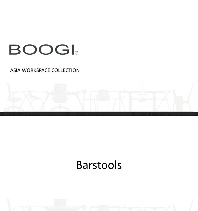 BOOGI barstools
