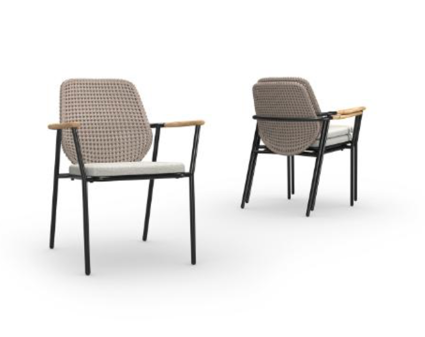 clara stackable dining chair