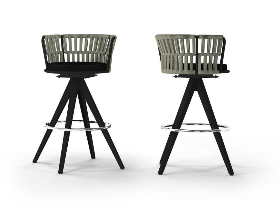 daisy rae swivel bar chair