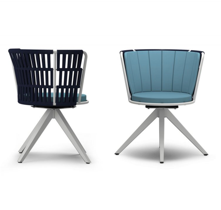 daisy rae swivel dining chair