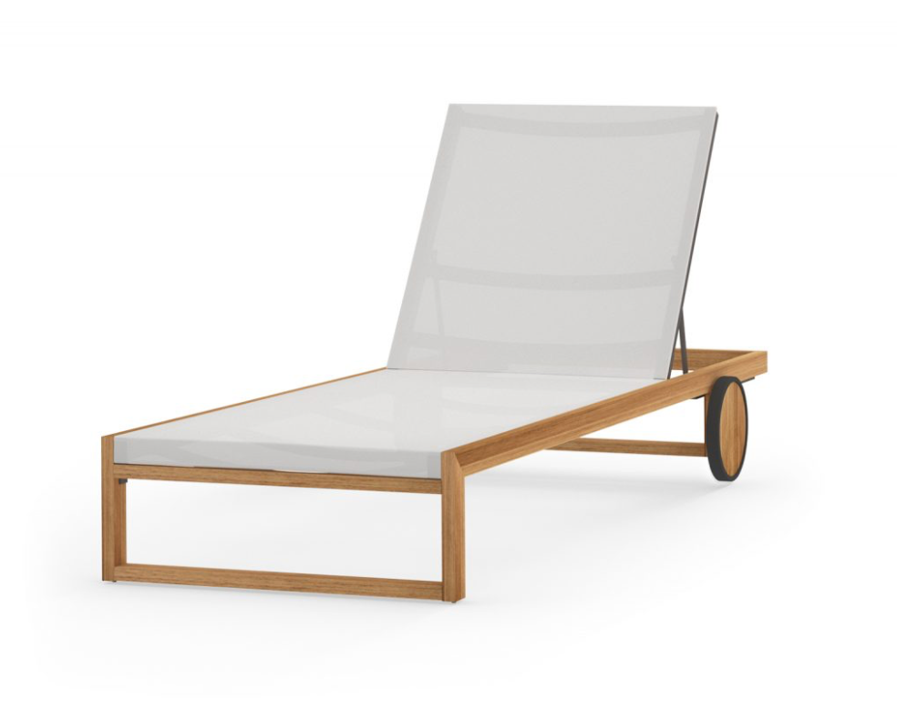 ekka lounger teak