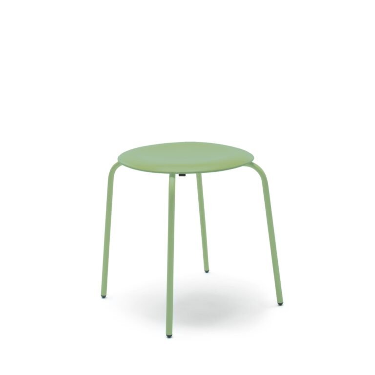 floetotto pro stool four legged frame low 3061 farngrün