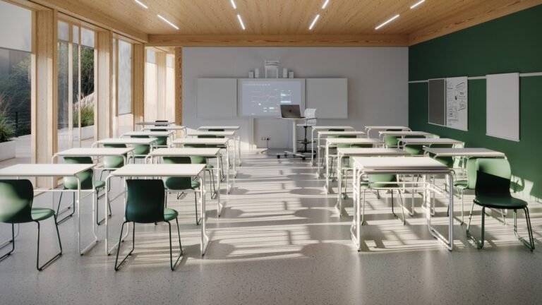 flÖtotto klassenzimmer a table, pro chair gleitkufengestell, flex up shape, counter