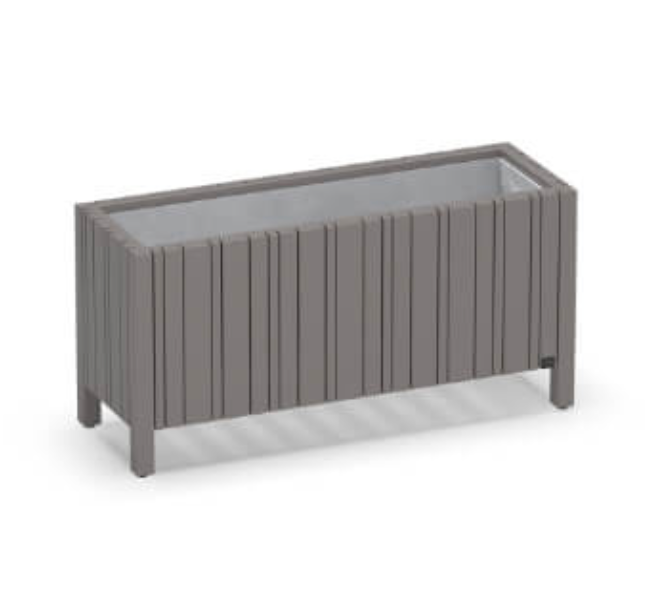 imo alu planter 103 x 35 x 51 cm