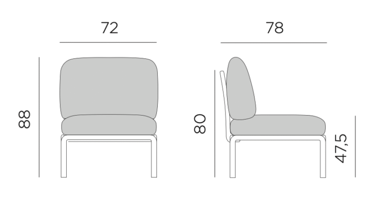 KOMODO ELEMENTO CENTRALE