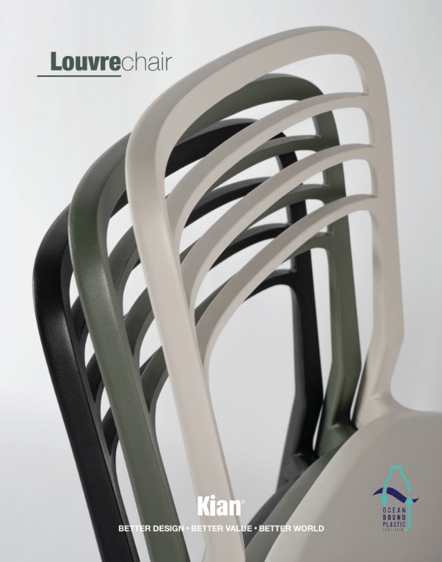 kian louvre chair