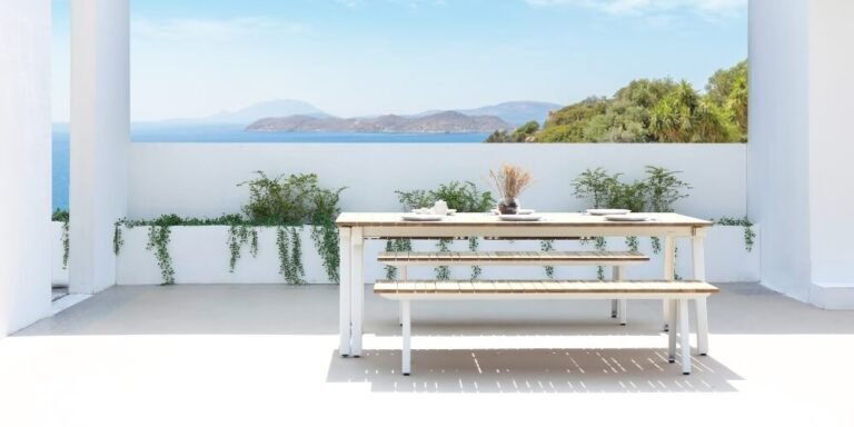 mamagreen maxximus extension table teak close position