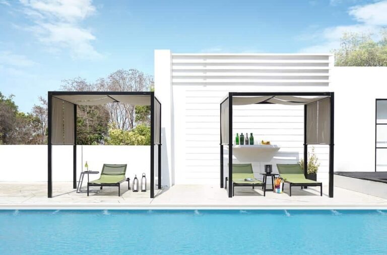 mamagreen sombrero canopy allux stackable lounger bondi side table c