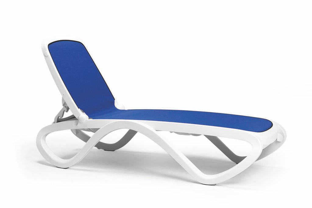 nardi sunloungers omega bianco blu lr