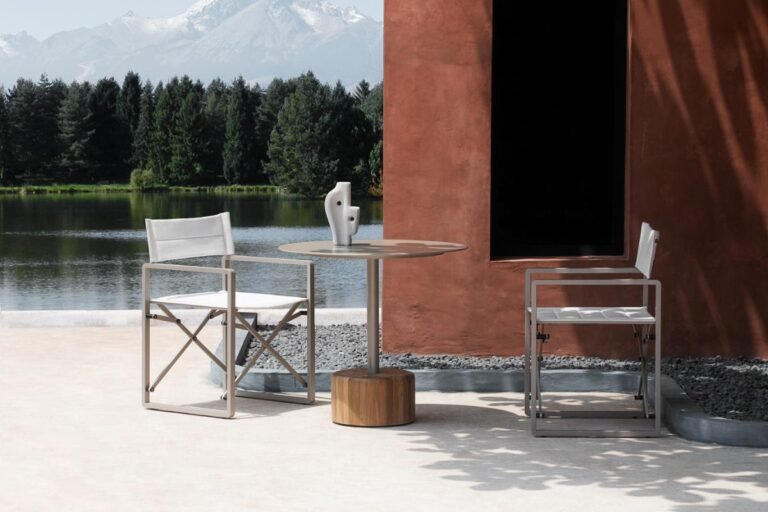 prado dining chair glyph bistro table teak