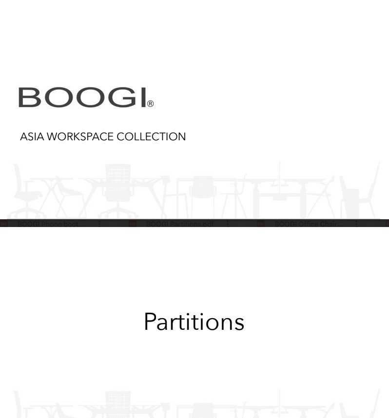 BOOGI partitions