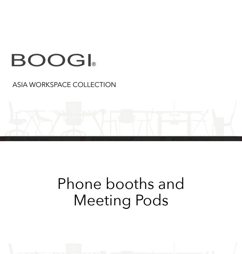 BOOGI phone booths&pods