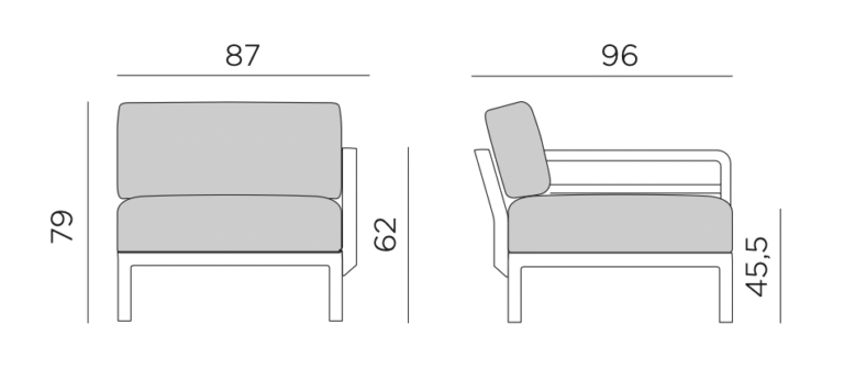 MAXIMO ELEMENTO TERMINNALE DX/SX